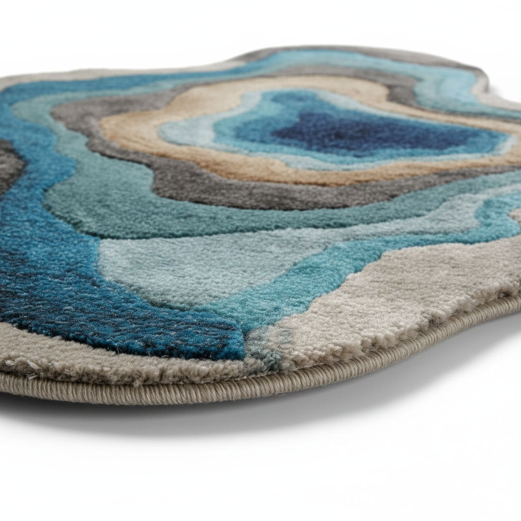 KALORA - Hand Tufted Irregular Carpet